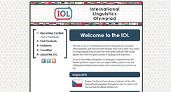 Desktop Screenshot of ioling.org